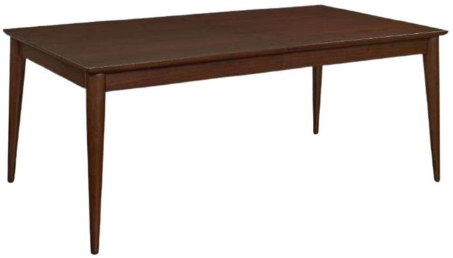 Bassett® Furniture Copenhagen Espresso Dining Table with Leaf-0