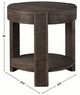 Steve Silver Co. Salina Espresso Round End Table-4