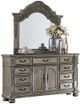 Mazin Furniture Catalonia Platinum Dresser Mirror-1