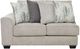 Benchcraft® Ardsley Pewter Left Arm Facing Loveseat-0