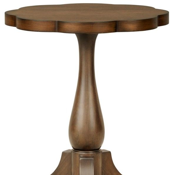 Legacy Classic Lake House Pinecone Round End Table-1