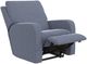 Catnapper® Lullaby Denim Power Auto Glide Recliner with Power Headrest-4