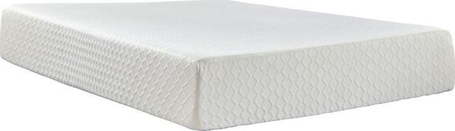 Sierra Sleep® by Ashley® Chime 2-Piece 12" Memory Foam and Better than a Boxspring Foundation Twin Mattress Set-1