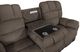 Corinthian Furniture Baker Brown Power Reclining Loveseat with Console-2