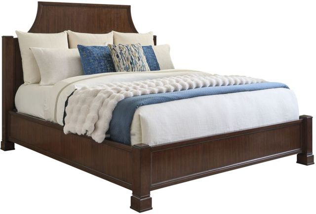 Lexington Home Essex Rendezvous Brown Queen Poster Bed-2