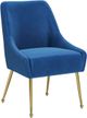 Zuo® Modern Madelaine Gold/Navy Blue Dining Chair-0