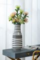 A & B Home Black/White 18" Vase-3