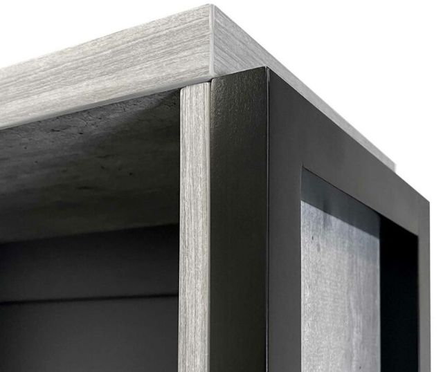 Martin Furniture Mason Concrete Open Bookcase-2