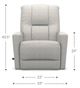 La-Z-Boy® Casey Cocoa Wall Recliner-4