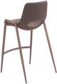 Zuo® Modern Desi Brown/Walnut Counter Stool-4