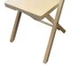 A & B Home Beige Folding Chair-2