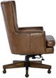 Hooker® Furniture EC Finley Checkmate Pawn Leather Executive Swivel Chair-3