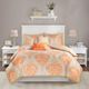 Olliix by Intelligent Design Senna Orange Full/Queen Comforter Set-0
