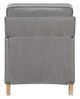 Homelegance® Hampstead Gray Manual Push Back Recliner-4