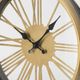 A & B Home Gold/Gunmetal Table Clock-2