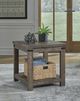 Signature Design by Ashley® Hollum Rustic Brown End Table-2