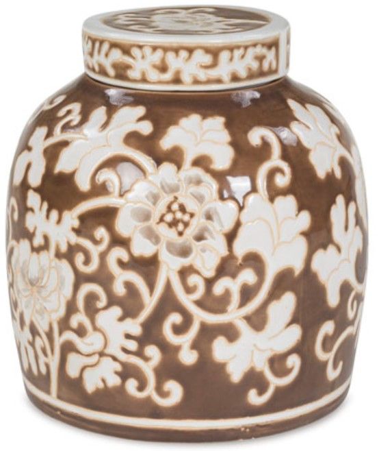 Signature Design by Ashley® Adalham Brown/Cream 11" Jar-0