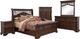 Liberty Furniture Arbor Place 5-Piece Brownstone Queen Sleigh Bedroom Set-0