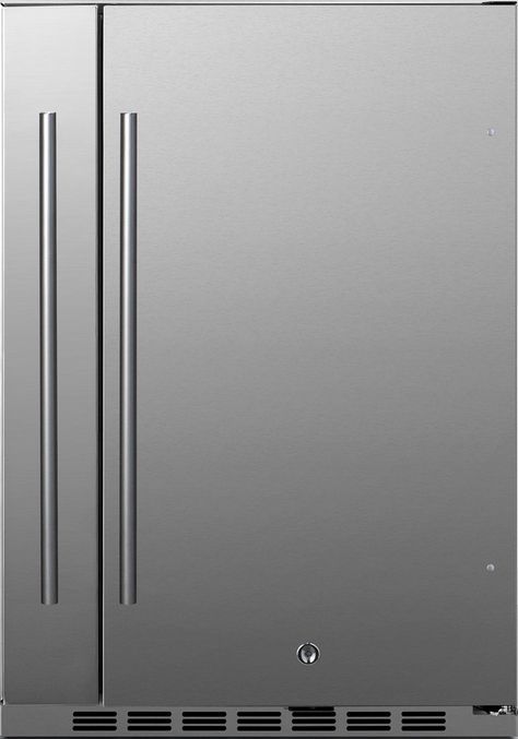 Summit® 3.1 Cu. Ft. Stainless Steel Under the Counter Refrigerator-0