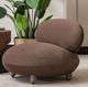 Michael Amini® Bristol Point Saddle Brown Accent Chair-1