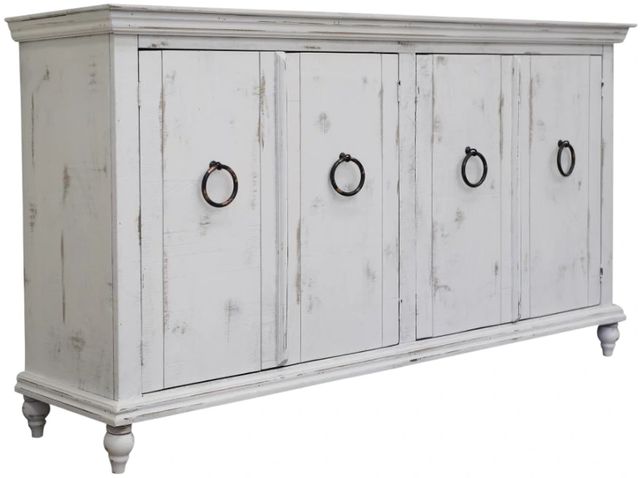 International Furniture Direct Capri White Console-0