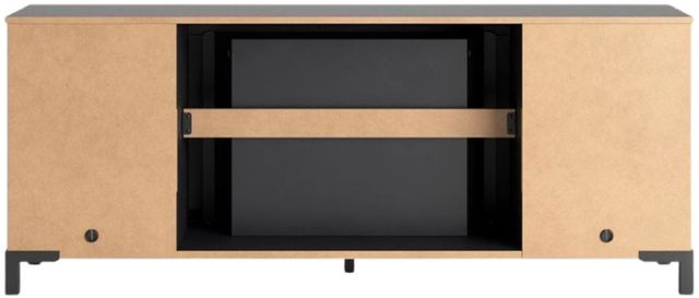 Signature Design by Ashley® Cayberry Black 60" TV Stand with Electric Fireplace-3