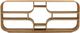 Dovetail Furniture Gaetan Light Natural 79" Bookcase -1