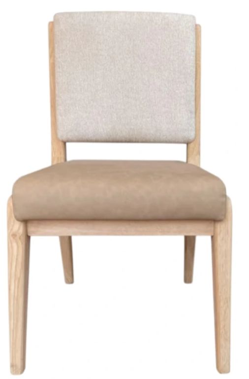 Modus Furniture Zinnia Buttermilk/Dune Dining Side Chair-2