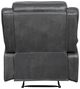Homelegance® Yerba Gray Manual Reclining Chair-3