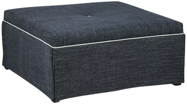 Paula Deen™ by Craftmaster® Customizable Center Button Ottoman-0
