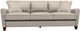 La-Z-Boy® Kirby Taupe Extra Long Sofa-1