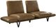 ACME Furniture Narech Nutmeg Leather Swivel Sofa-5