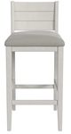 HH2 Home Fowler Gray/White Bar Stool-1