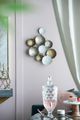 A & B Home Bronze/Gold/White Textural Hanging Wall Art-3