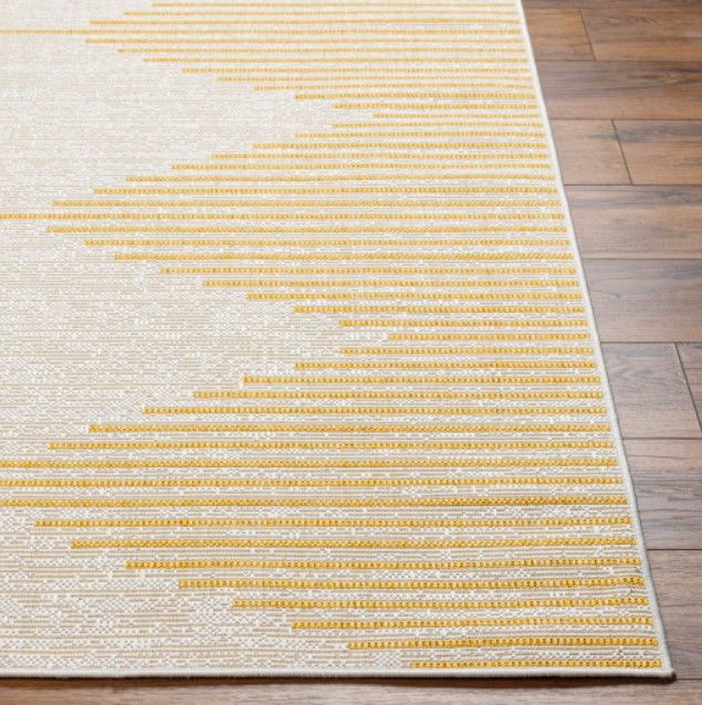 Surya Eagean Yellow 4'x6' Area Rug-4