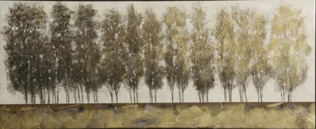 Stylecraft Gilt Foliage Bronze/Brown Traditional Wall Art-1