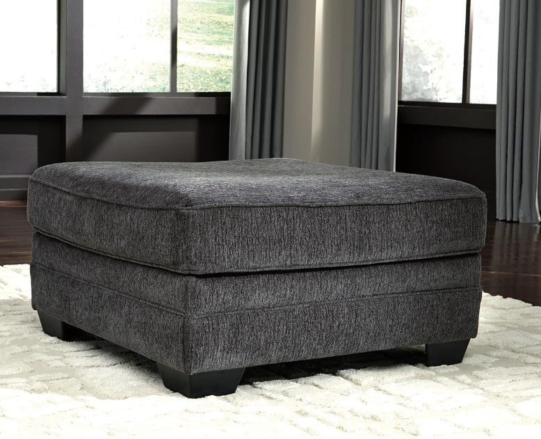 Benchcraft Tracling Slate Oversized Accent Ottoman - Thumbnail 3