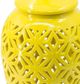 A & B Home Yellow Ceramic Vase-3