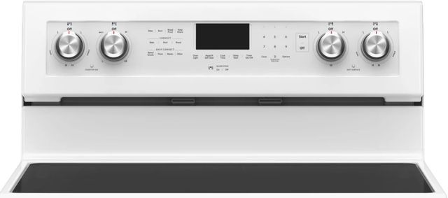 KitchenAid® 30" White Freestanding Electric Range-2