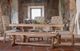 International Furniture Direct Marquez Beige/Brown Upholstered Dining Side Chair-3