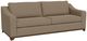 International Furniture Direct Natural Parota Brown Sofa-0