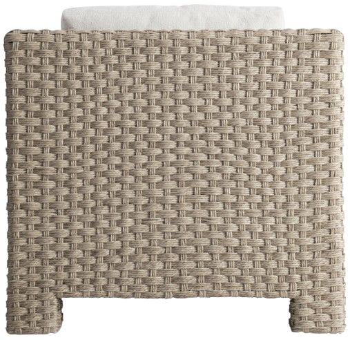 Bernhardt Trieste Bernhardt Exteriors Pampas/White Fabric/Wicker Outdoor Chair-3