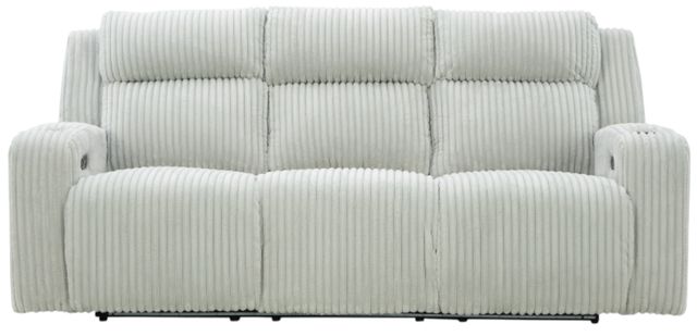 Signature Design by Ashley® Forest Lake Alloy Power Reclining Sofa with Adjustable Headrest-1