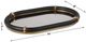 Uttermost® Cyprus Black/Brass Oval Tray-4