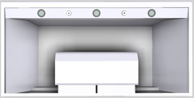 Vent-A-Hood® 48" White Wall Mounted Range Hood-3