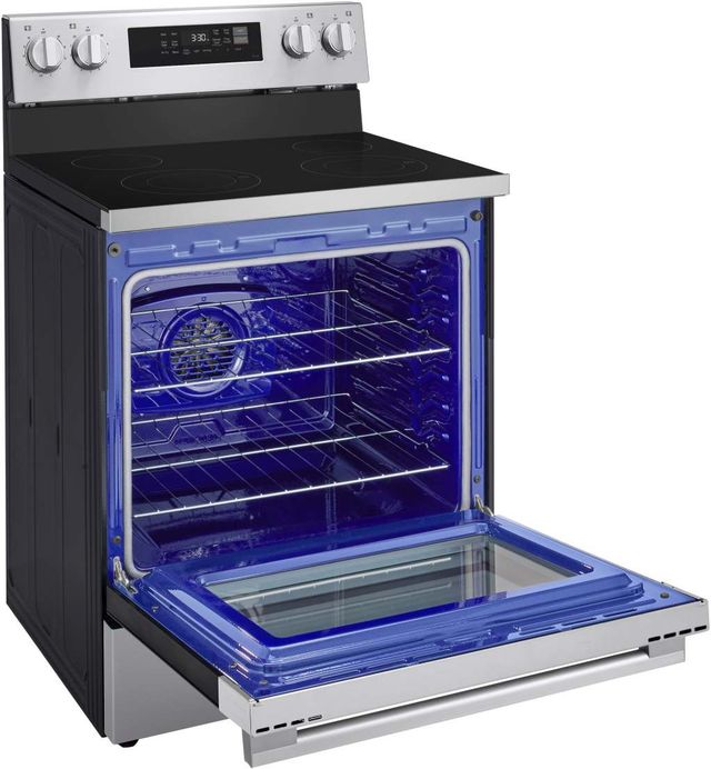 LG 30" Stainless Steel Freestanding Electric Range with Air Fry and ProBake Convection®-5
