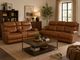 Honey Sofa and Loveseat Set-0