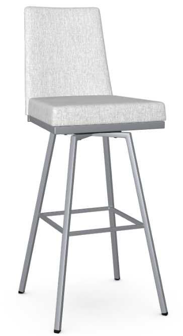 Amisco Customizable Linea Swivel Bar Stool-0