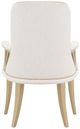 Michael Amini® La Terrazza Creamy Pearl Dining Arm Chair-3