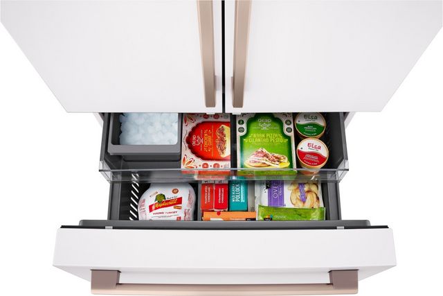 LG Studio 36 in. 26.5 Cu. Ft. Essence White French Door Refrigerator-5